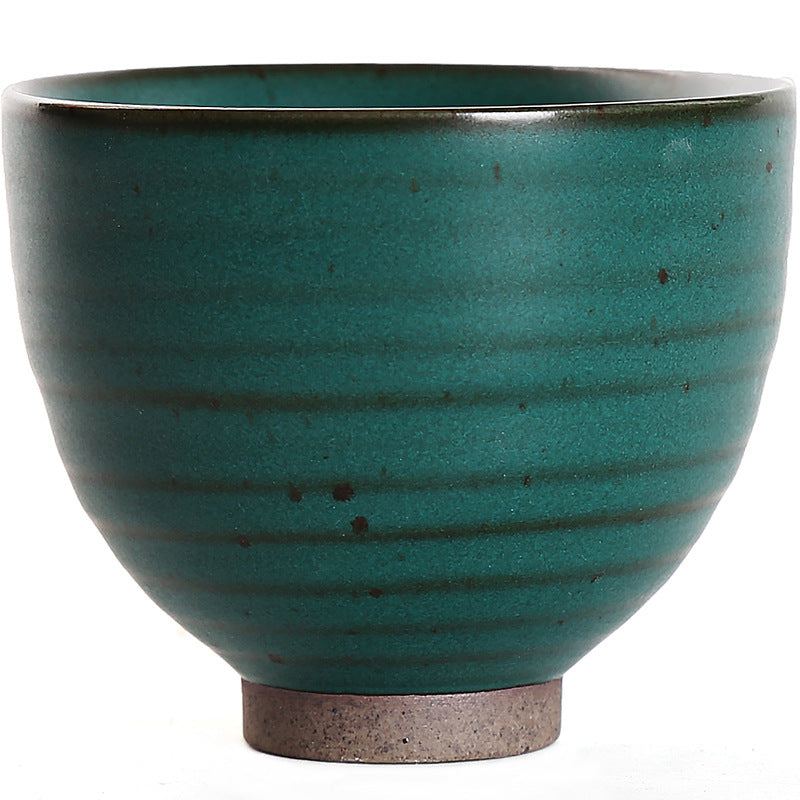 Stoneware Chinese creative tea cup single Cup handmade ceramic bucket fragrance Cup big kung fu tea set Tea Cup